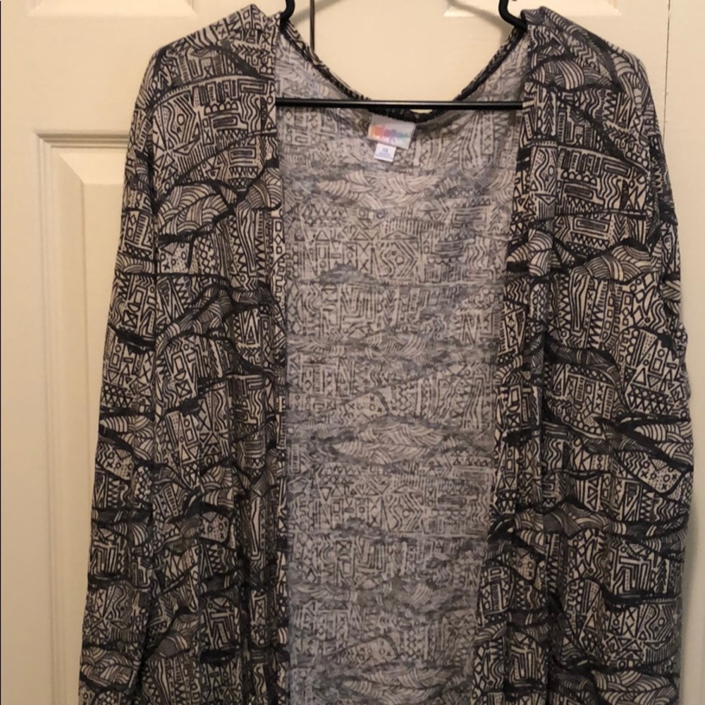 Linen blend lularoe Sarah cardigan